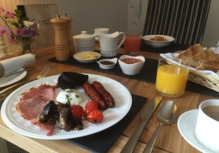 Award winning Yorkshire Dales breakfast